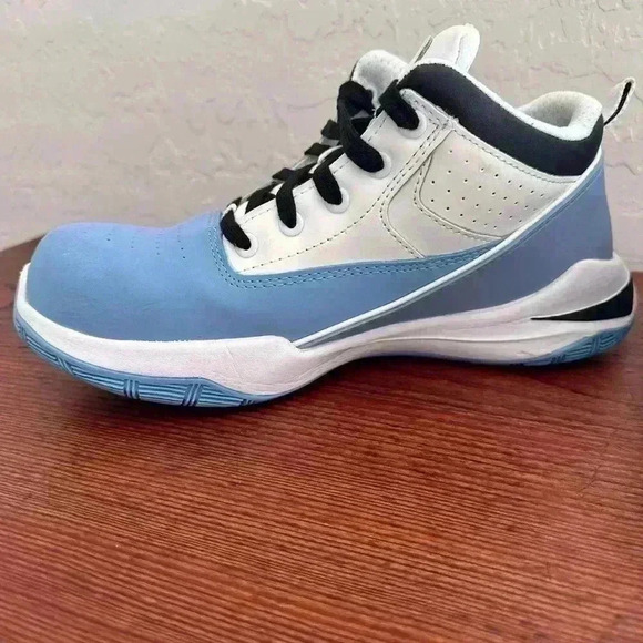 Avenger Work Boots Reaction Mid CN A811 Men's Size 8.5 White Blue Black - Picture 8 of 13